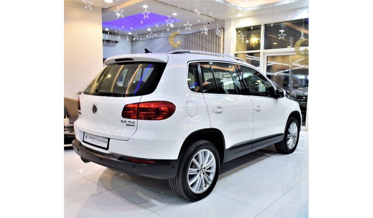 Volkswagen Tiguan With SERVICE HISTORY! Volkswagen Tiguan 2.0 TSI 4 Motion 2012 Model!! in White Color! GCC Specs