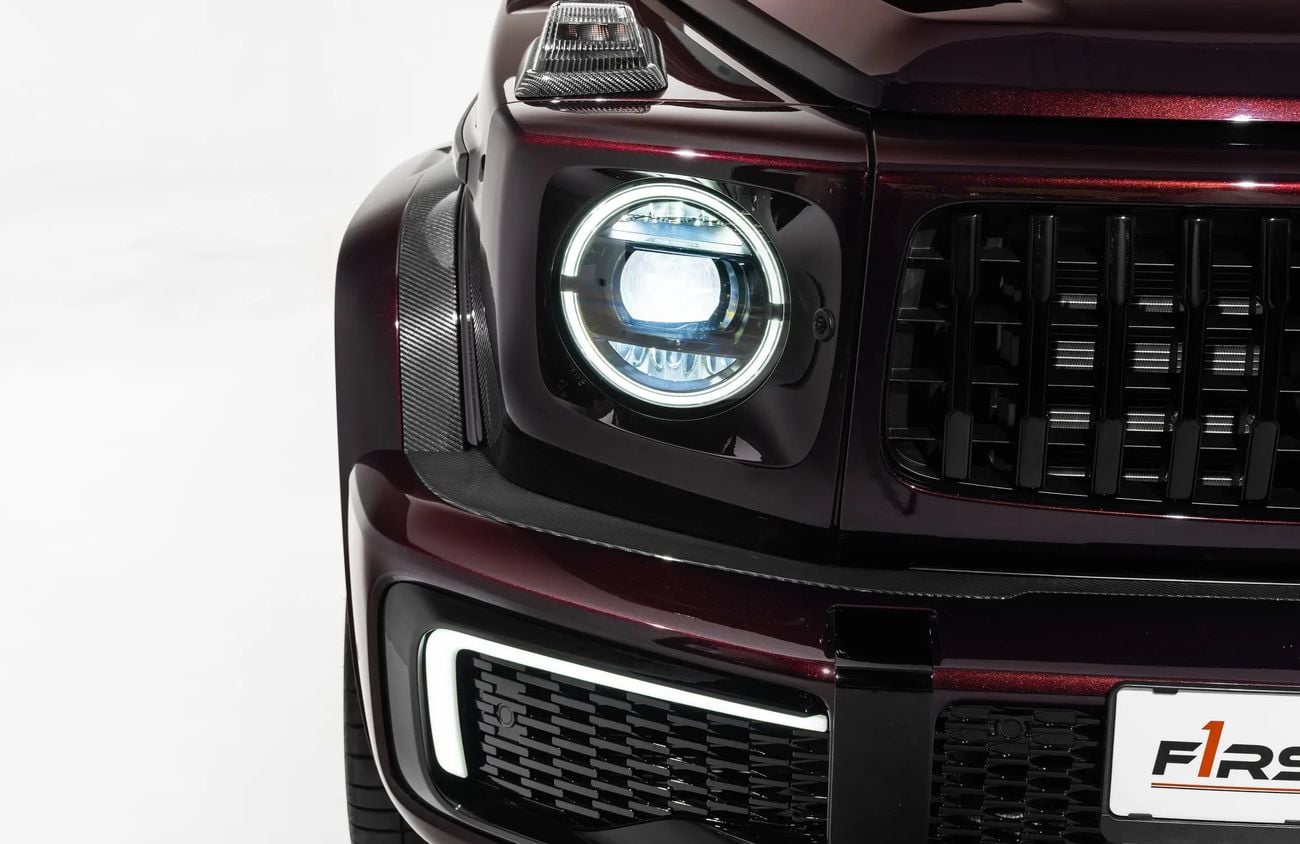 Mercedes Benz G63 AMG 4.0L Twin-Turbocharged V8 Engine
