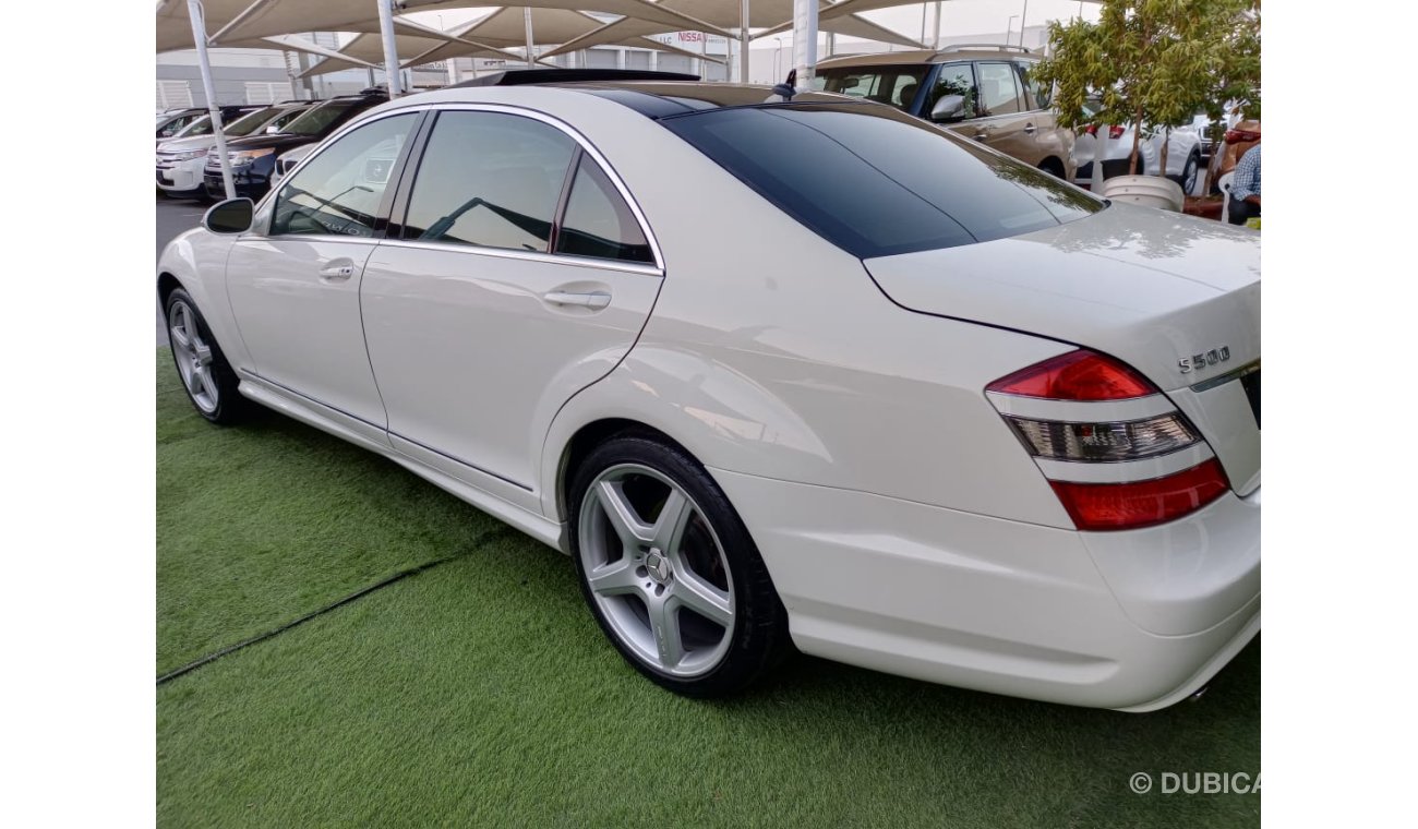 مرسيدس بنز S 350 كت AMG خليجى بانوراما - أبواب شفط -بصمة - رنجات - حساسات كاميرا شاشة بحالة ممتازة