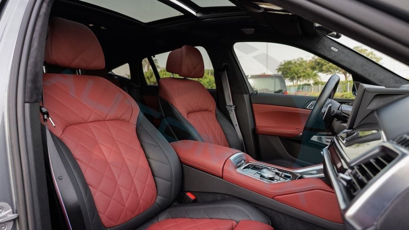 بي أم دبليو X6 XDRIVE 60i M SPORT 4.4L V8 AWD 2025 GCC 7000Km With 5 Years Warranty & Service @Official Dealer