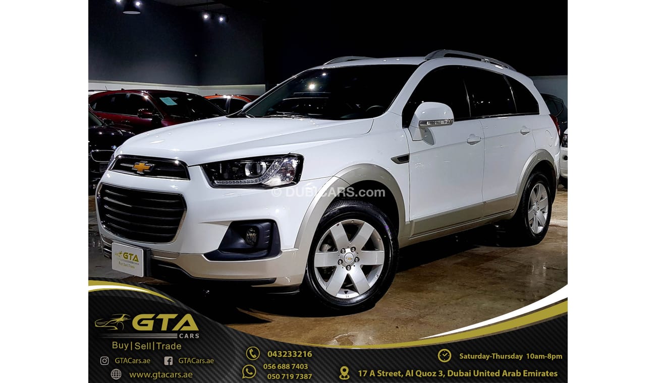 Chevrolet Captiva 2016 Chevrolet Captiva LT, Warranty, Full Service History, GCC
