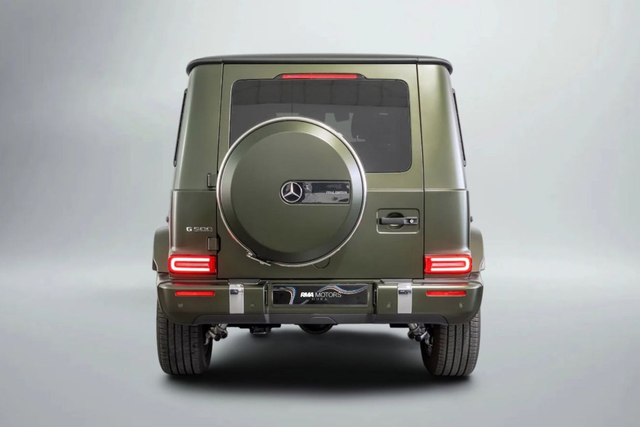 مرسيدس بنز G 500 Final Edition / EU Spec