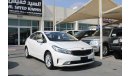 Kia Cerato LX ACCIDENTS FREE - GCC - ORIGINAL PAINT - ENGINE 1600 CC - PERFECT CONDITION INSIDE OUT