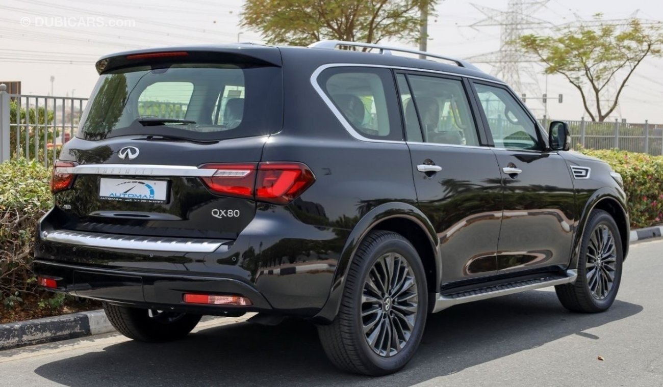 Infiniti QX80 Luxe Sensory V8 5.6L , 2023 GCC , 0Km , (ONLY FOR EXPORT)