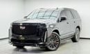 كاديلاك إسكالاد Escalade-V 6.2L 2023 Cadillac Escalade V, 2027 Cadillac Warranty + Service Pack, 7 Seater, Excellent