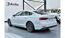 Audi A5 EXCELLENT DEAL for our Audi A5 40TFSi S-Line ( 2017 Model ) in White Color GCC Specs