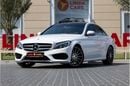 Mercedes-Benz C 200 Mercedes-Benz C200 AMG Pack 2017 GCC under Warranty with Flexible Down-Payment.