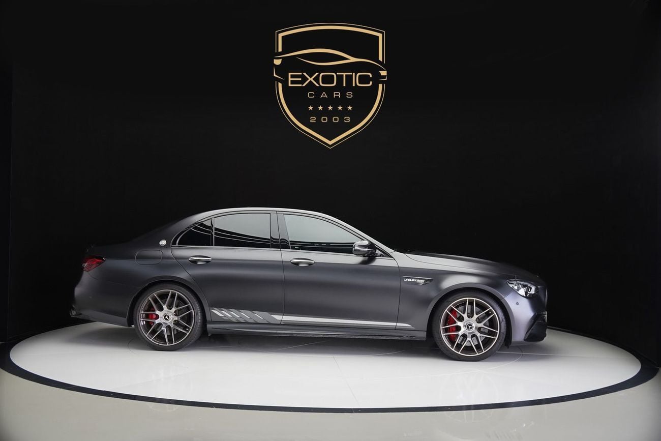 مرسيدس بنز E 63S  1 OF 999