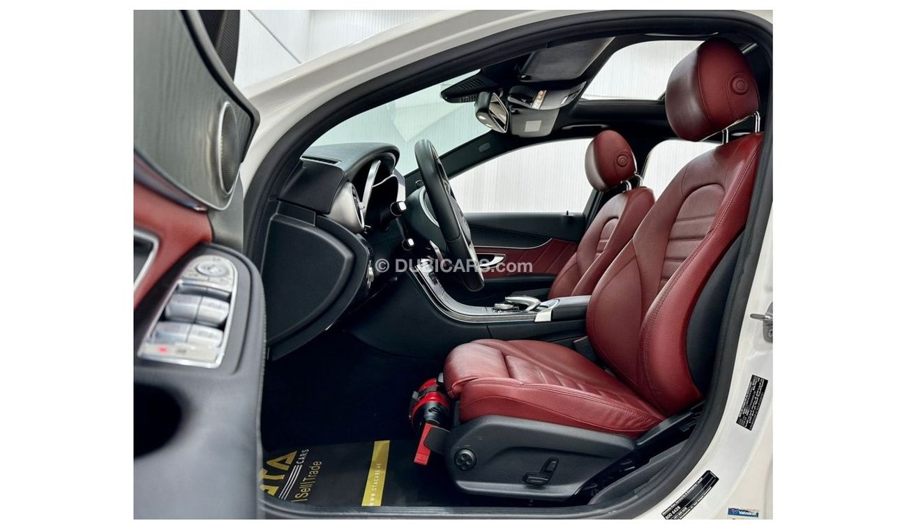 مرسيدس بنز C 200 Std 2017 Mercedes Benz C200 AMG, Warranty, Service History, Excellent Condition, GCC