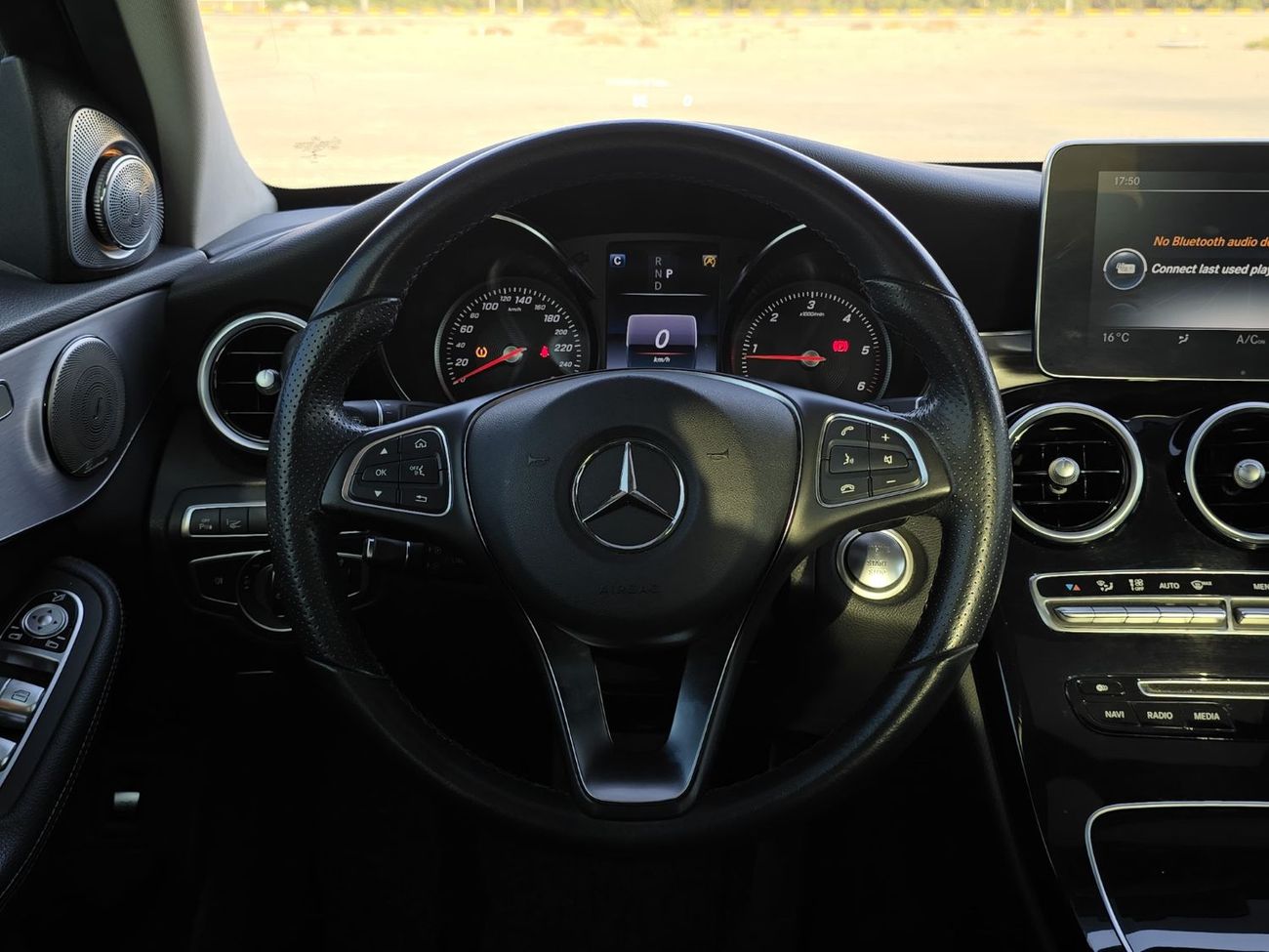 مرسيدس بنز C 220 MERCEDES C220d 2017 4-MATIC // PERFECT CONDITION // FULL OPITION