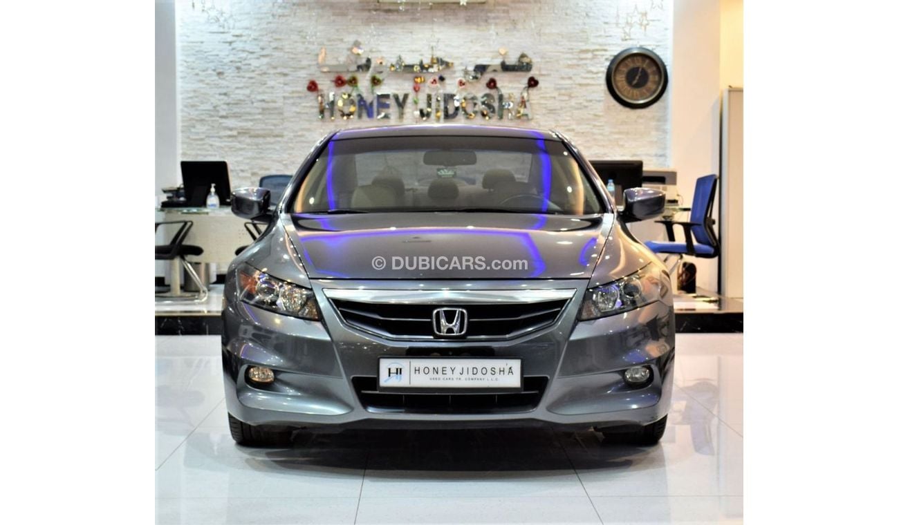 Honda Accord EXCELLENT DEAL for this Honda Accord Coupe V6 2012 Model!! in Grey Color! GCC Specs