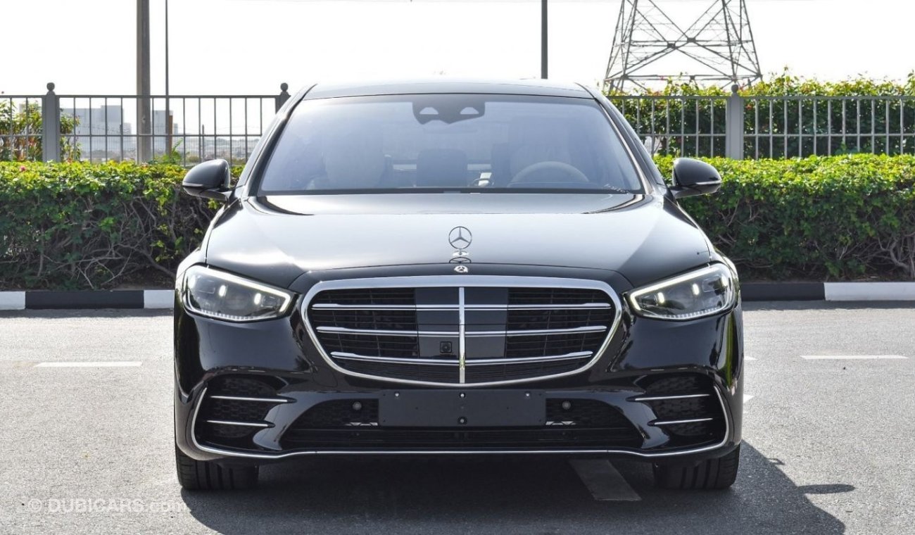 مرسيدس بنز S 580 Mercedes Benz S 580 4Matic V8 | HUD | Pilot Seats Fully Loaded REAR AXLE STEERING | 2024