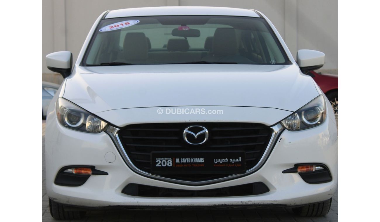 مازدا 3 S مازدا 3 2018 خليجي بحالة ممتازة بدون حوادث بدون صبغ