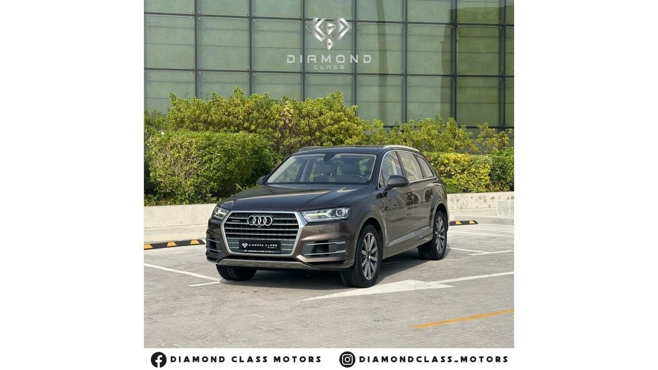 Audi Q7 45 TFSI quattro Audi Q7 TFSI 45 quattro  Panoramic  7-Seater  2018 GCC  1