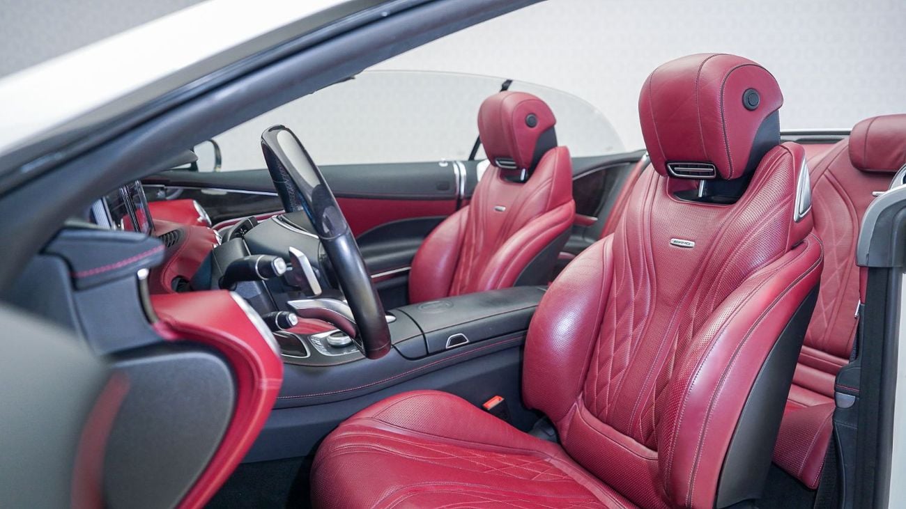 Mercedes-Benz S 63 AMG Std 5.5L Cabriolet | AED 11,769 PM | Up to 3 Years Warranty Unlimited | GCC