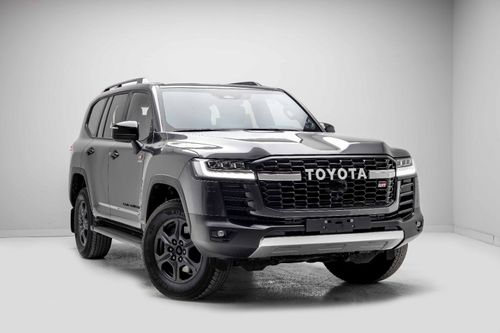 Toyota Land Cruiser LC 300 GRS 3.5L - Grey Mettalic Inside Maroon | Export Only