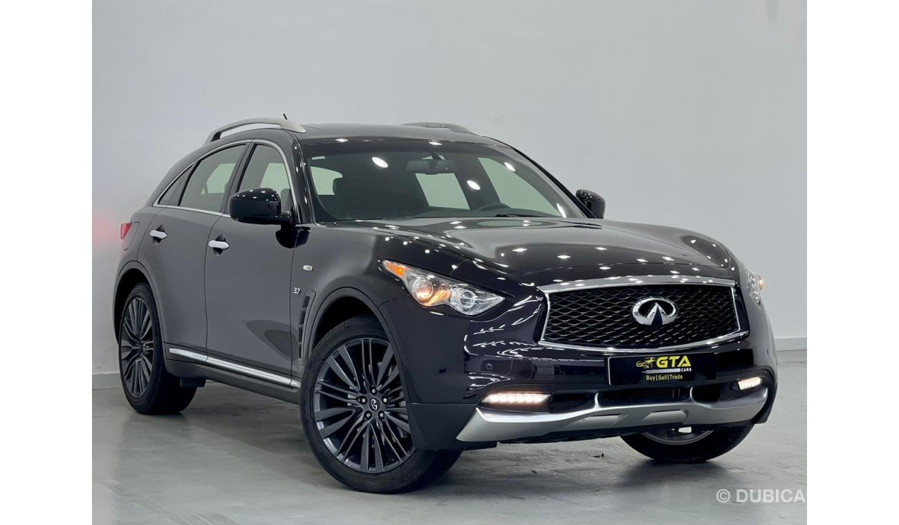 Infiniti QX70 Limited 2018 Infiniti QX70 Limited 50th Anniversary, Infiniti History, Warranty, Low Kms, GCC