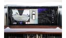 لكزس LX 570 Black Edition 5.7L Petrol with Radar Cruise , Lane Change Assist, Wireless Charging and 4 Zone Auto 