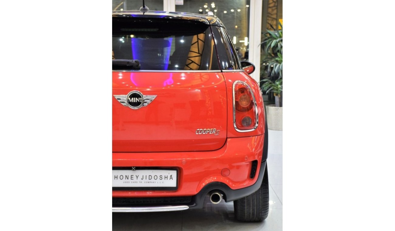 ميني كوبر إس كونتري مان EXCELLENT DEAL for our Mini Cooper S Countryman ALL4 ( 2012 Model! ) in Red Color! GCC Specs