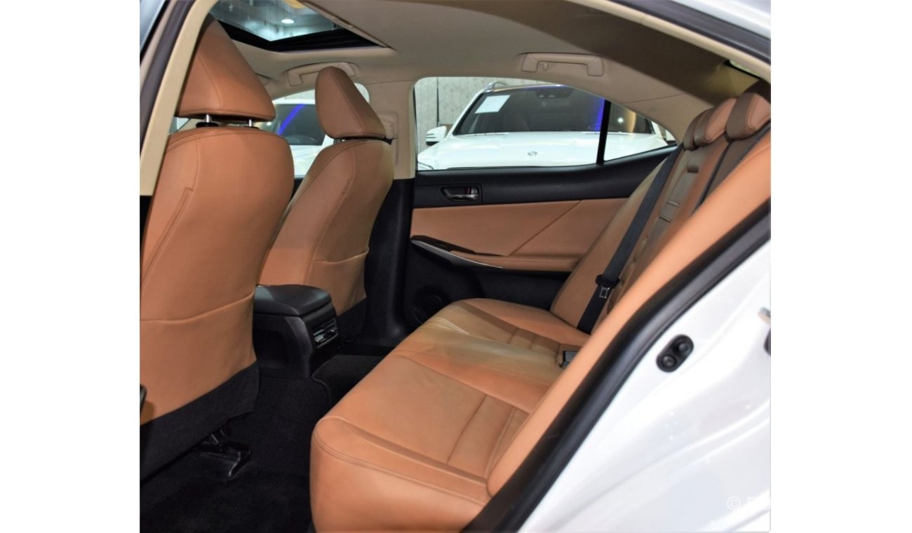 لكزس IS 200 EXCELLENT DEAL for our Lexus IS 200t 2016 Model!! in White Color! GCC Specs