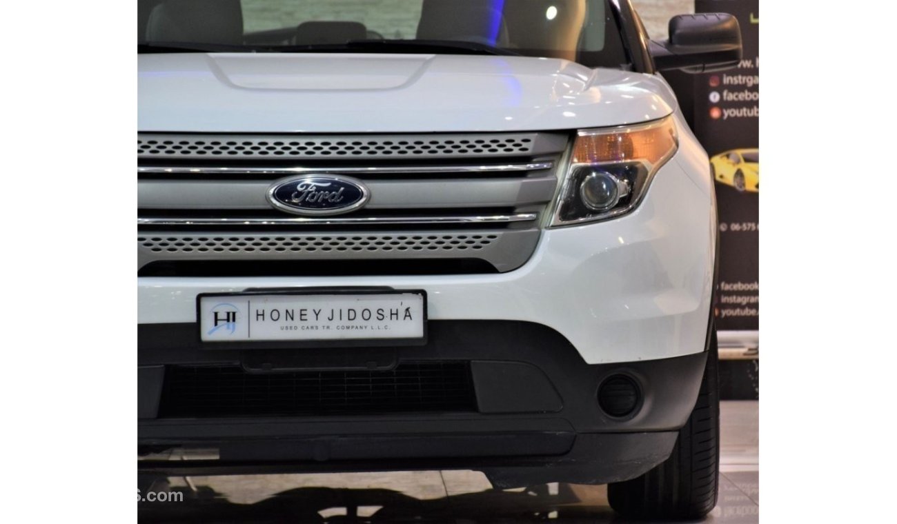 Ford Explorer Std EXCELLENT DEAL for our Ford Explorer ( 2014 Model! ) in White Color! GCC Specs