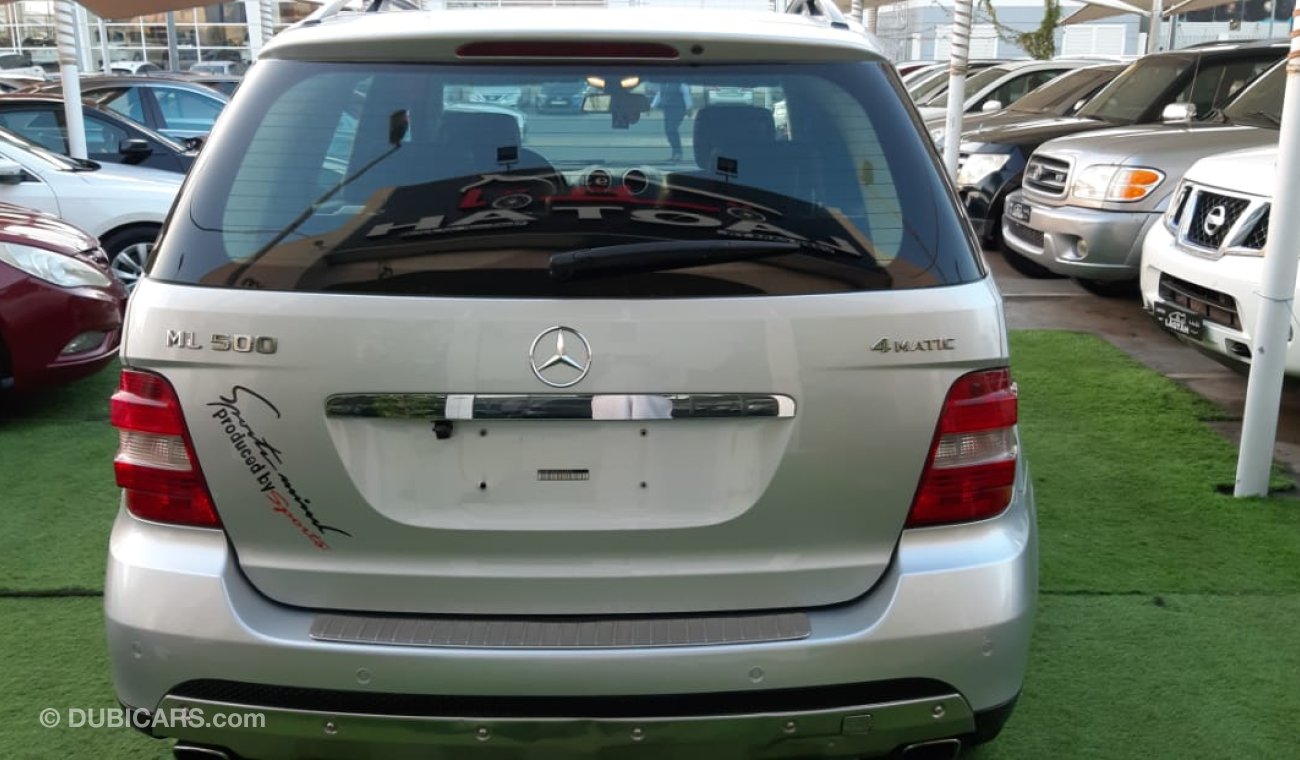 Mercedes-Benz ML 500 Gulf - number one - hatch - leather - without accidents - alloy wheels - in excellent condition, you