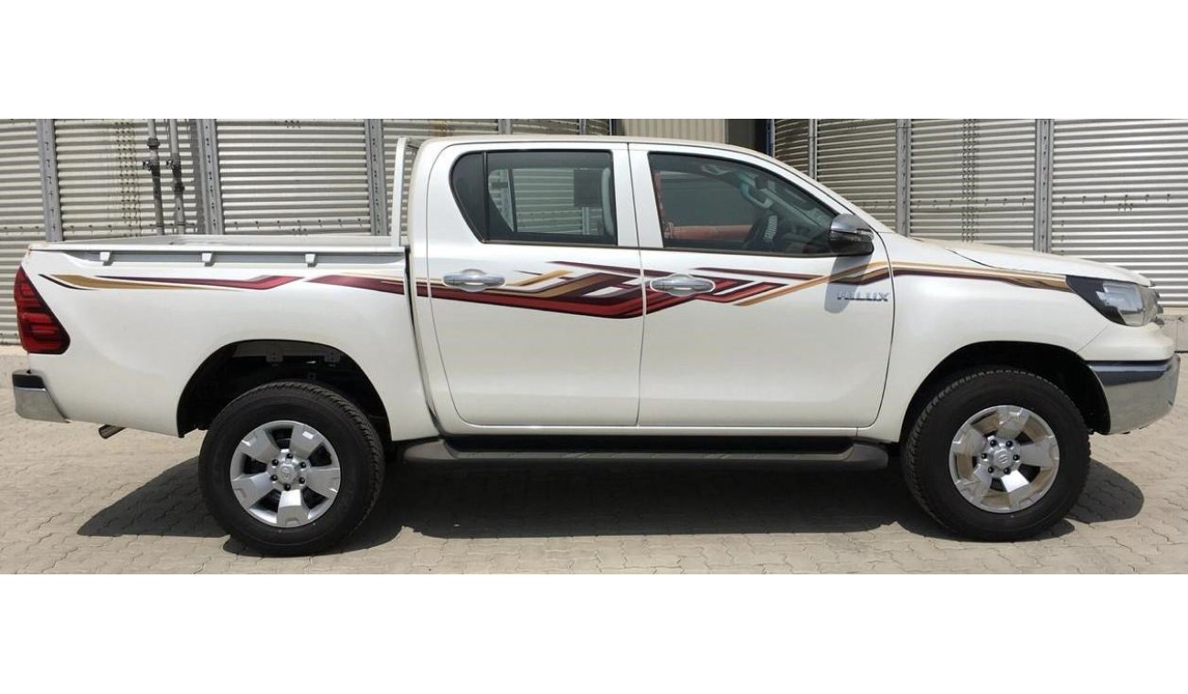 Toyota Hilux 2020 2.4L DC 4x4 6MT.AC.STEEL WIDE.CAM- Silver available- للتصدير فقط