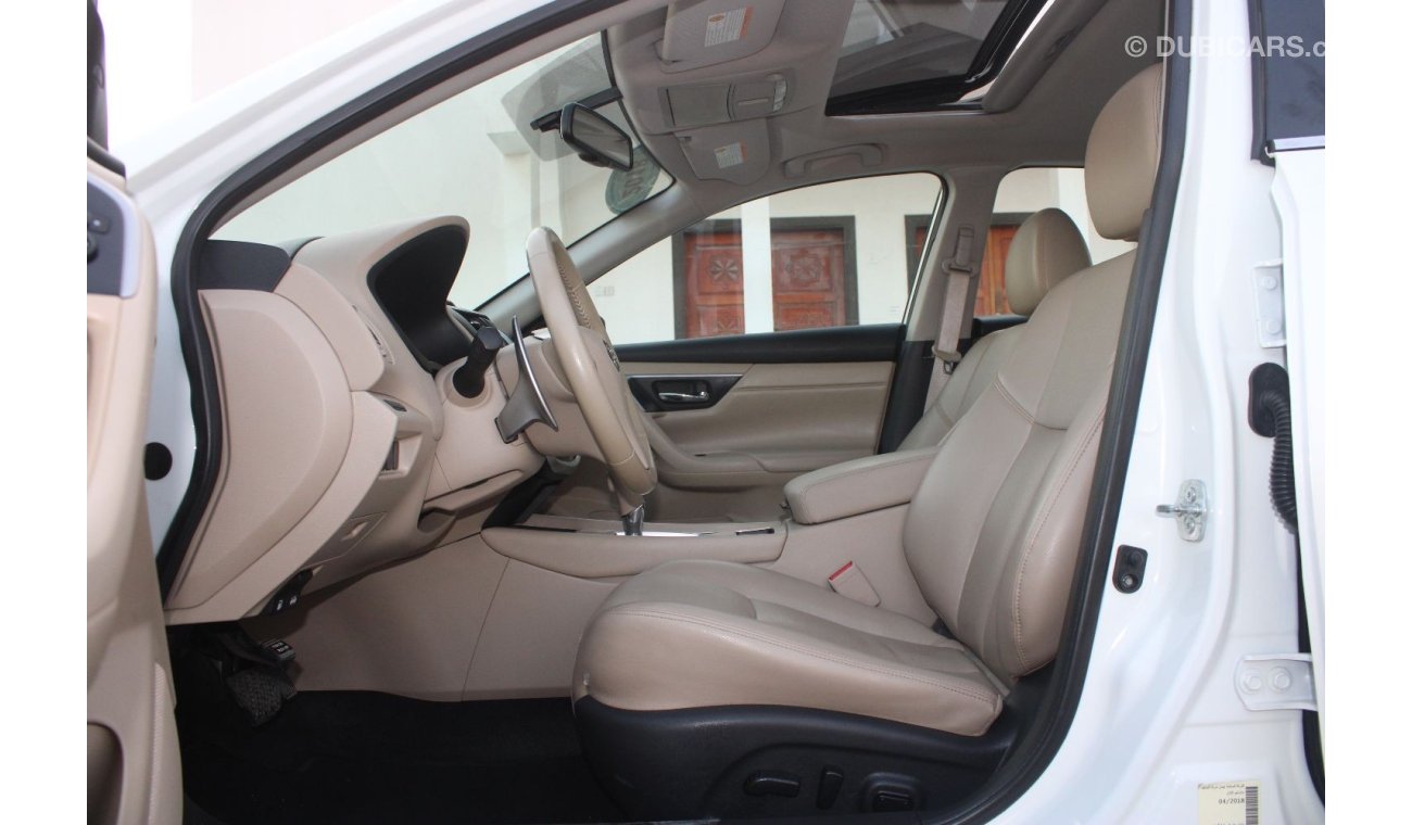 نيسان ألتيما نيسان التيما 2018 خليجي فل أوبشن 6 سليندر رقم 1 بدون صبغ بدون حوادث نظيفه جدا من الداخل والخارج