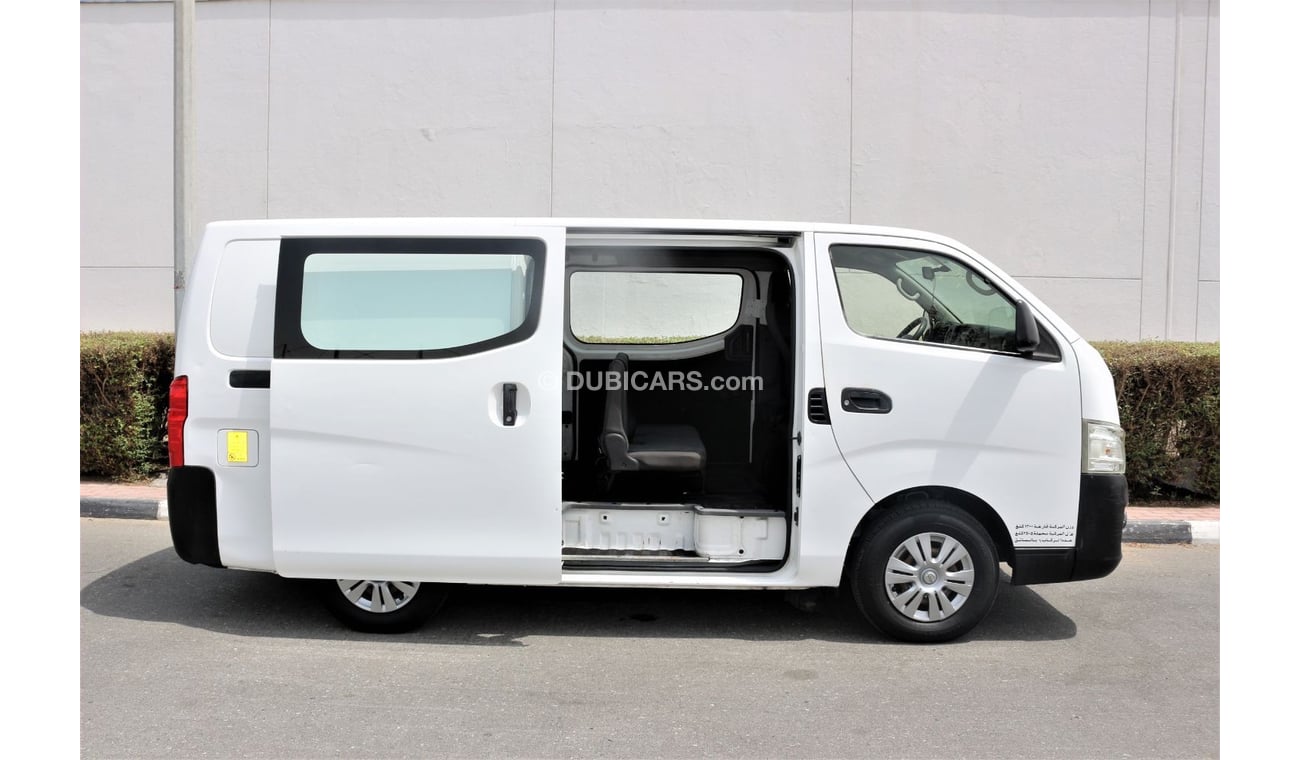 Nissan Urvan Microbus NISSAN URVAN 2014 GCC 5 SEAT WITH DELIVERY VAN