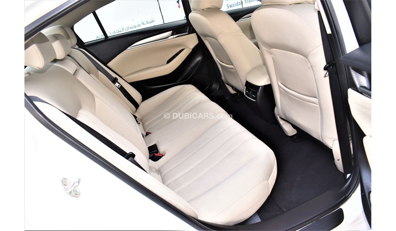 Mazda 6 AED 1070 PM 2.5L S GRADE GCC DEALER WARRANTY