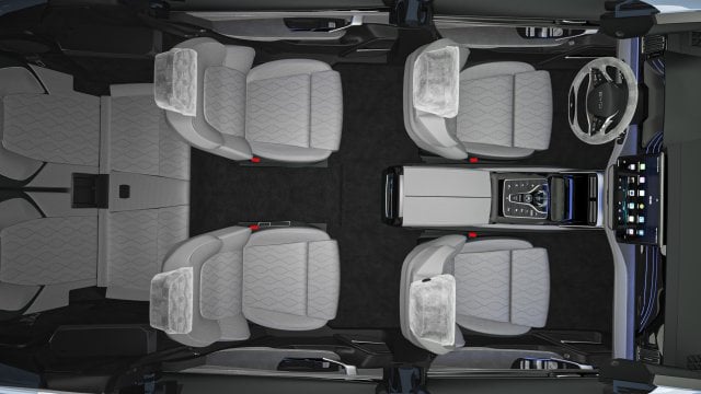 BYD Tang EV interior - Seats