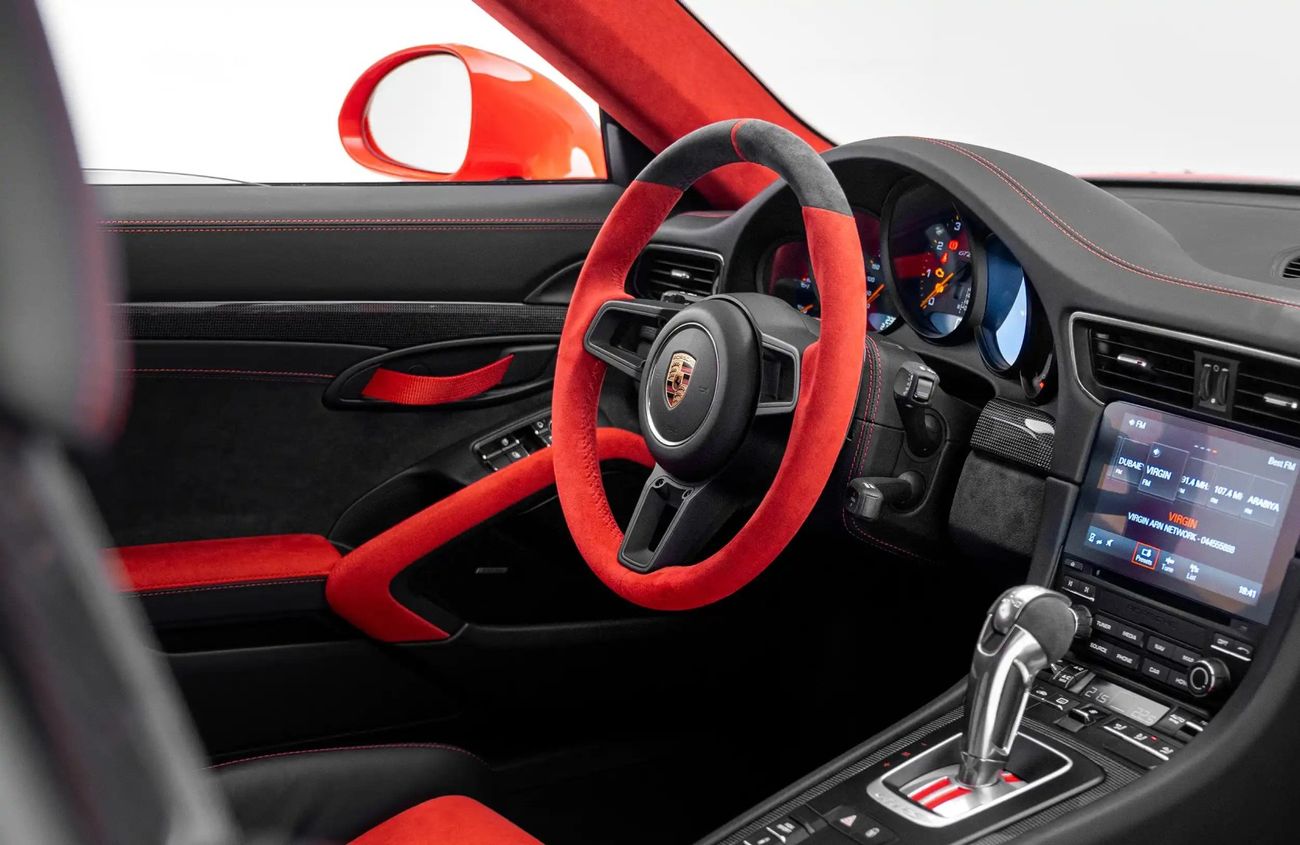 بورش 911 3.8L F6 Twin-Turbocharged Engine