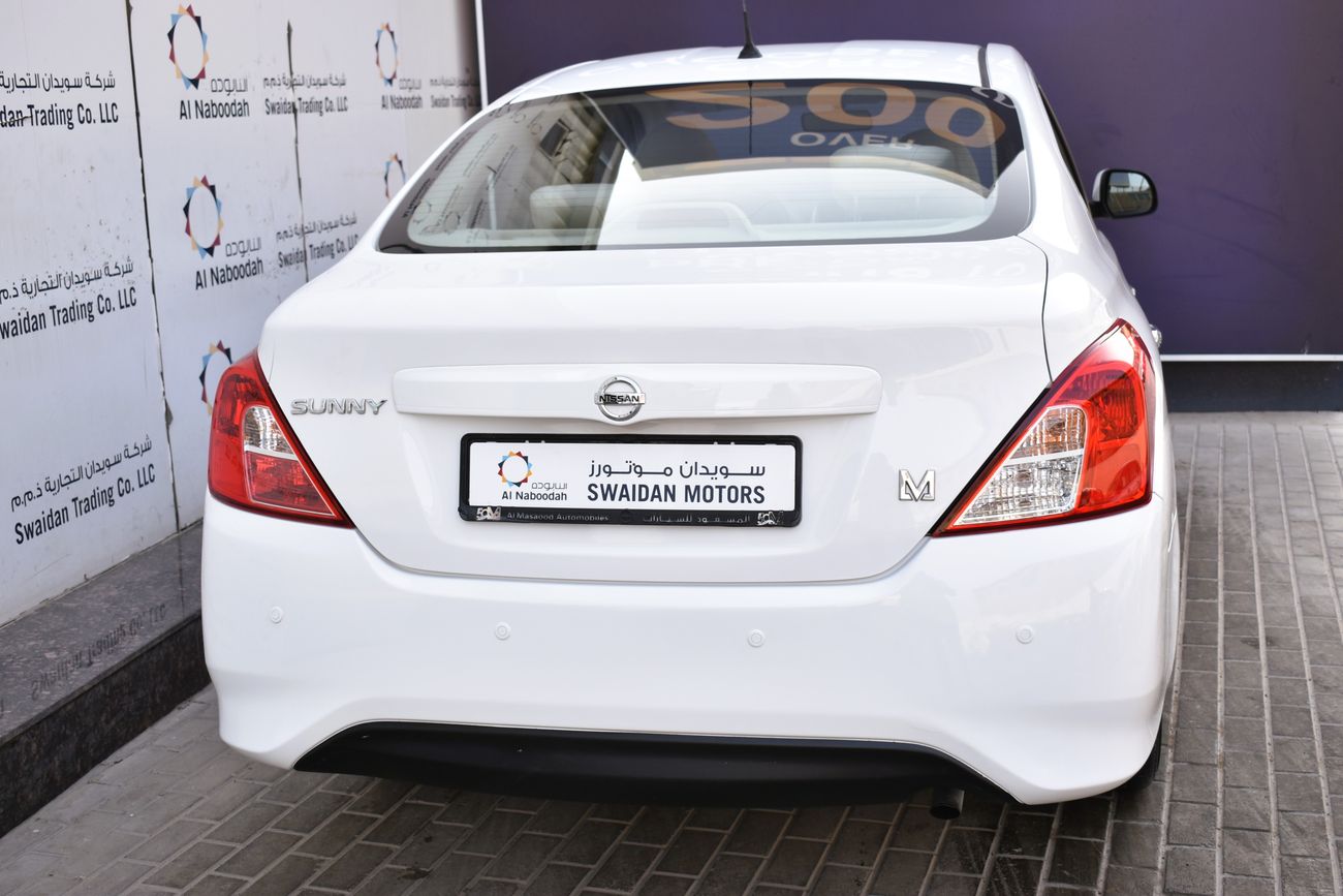 Nissan Sunny AED 489 PM | 1.5L SV GCC DEALER WARRANTY