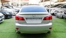 Lexus IS300 Gulf 2007 adapter 2014 silver color number one, fingerprint, rear camera hole, leather sensors, crui