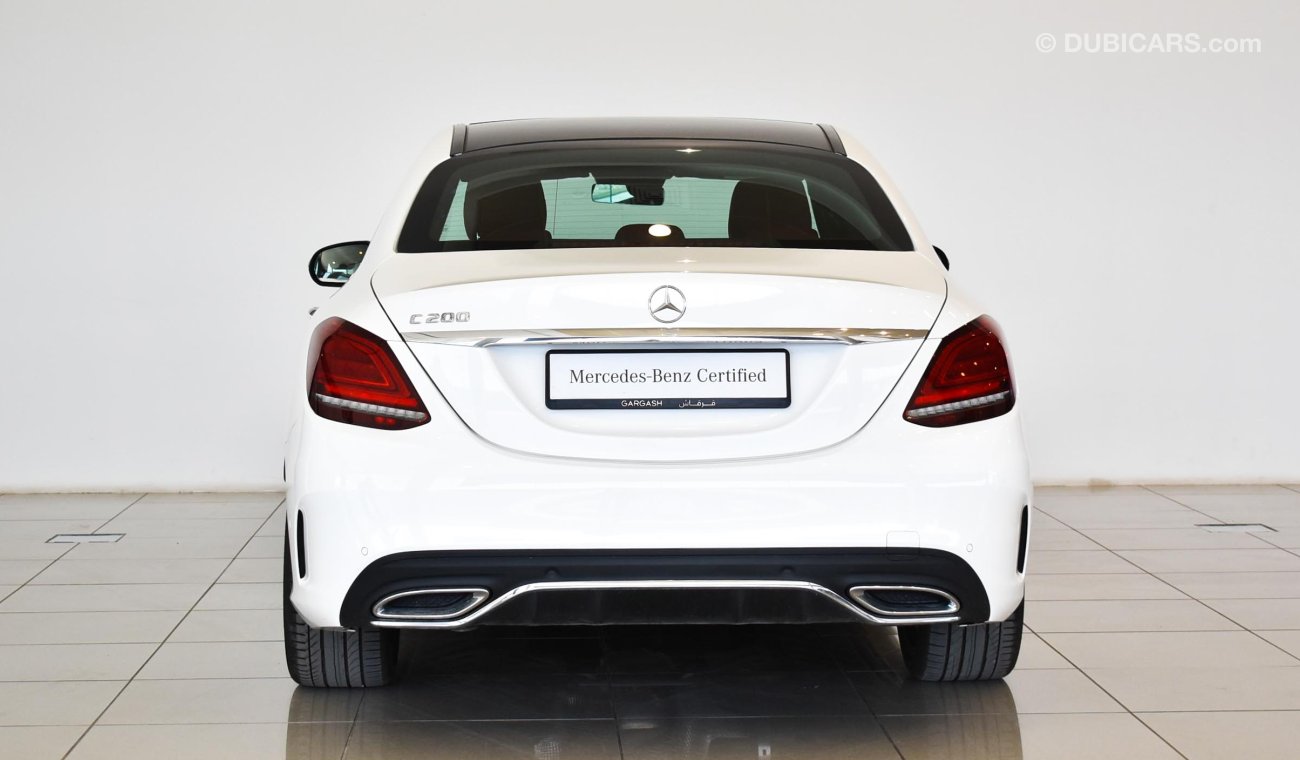 مرسيدس بنز C200 SALOON / Reference: VSB ***** Certified Pre-Owned