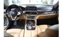 BMW 740Li Exclusive 740Li | GCC Specs - Original Paint - Single Owner | Accident Free | Excellent Condition
