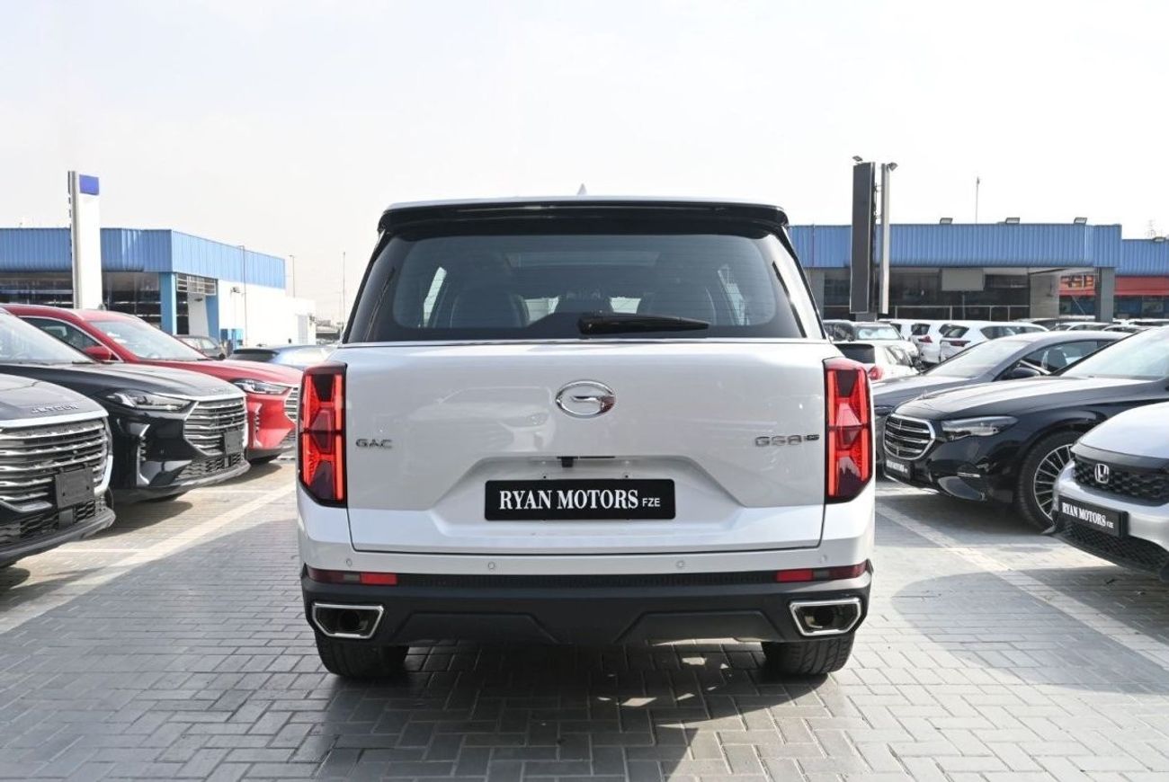 جي إي سي GS 8 GAC GS8 2.0L Turbo, 4WD, 8 Speed AT, 7 Seater, Color White, Model 2024