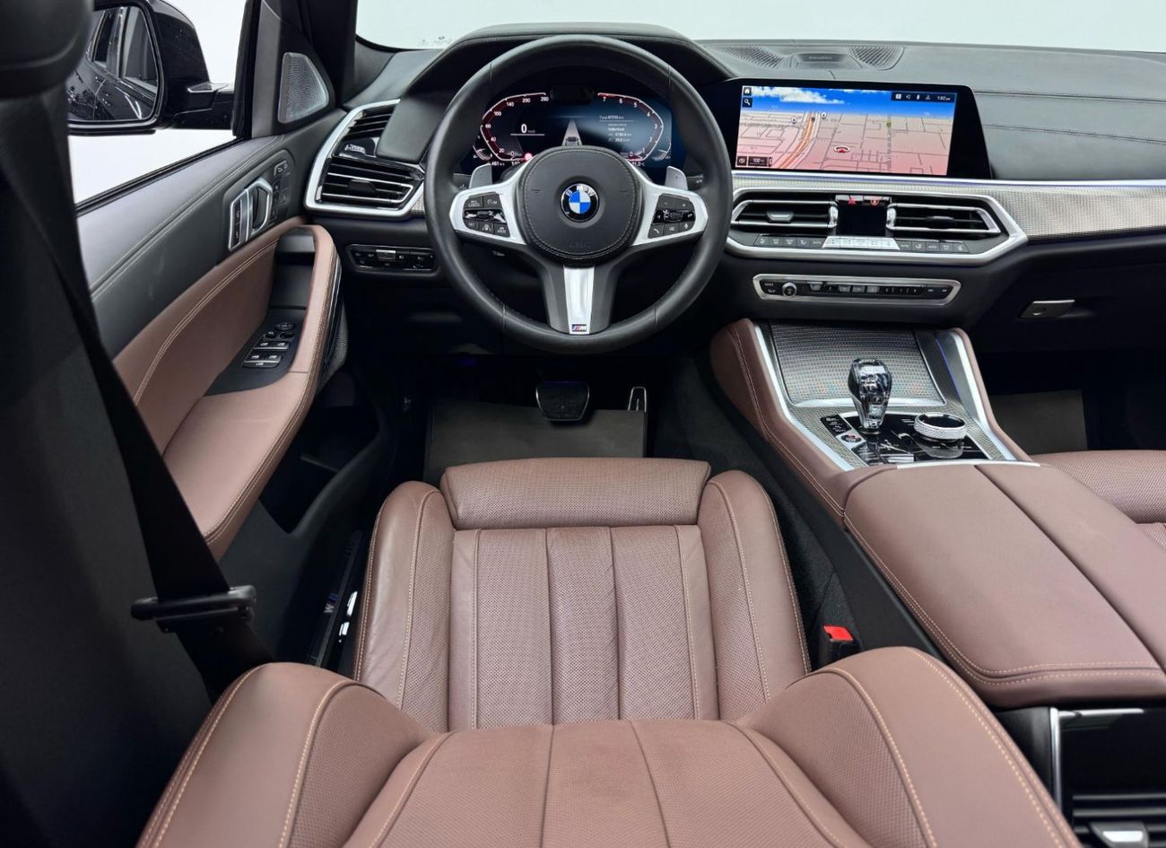 بي أم دبليو X6 40i M Sport 3.0L 2022 BMW X6 xDrive40i, Full Options, Agency Warranty & Service Contract 10/26, FSH,