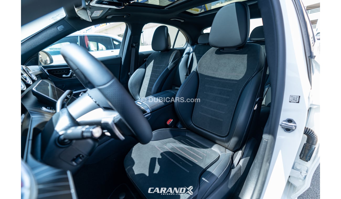 مرسيدس بنز C 200 Sport 2022 White With Sunroof