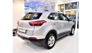 Hyundai Creta ( ORIGINAL PAINT ( صبغ وكاله ) Amazing Hyundai Creta 2016 Model!! in Silver Color! GCC Specs