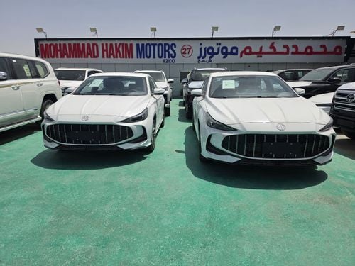 أم جي 5 MG 5 1.5L Luxury Edition 2026 – فئة لكجري | أبيض خارجي | داخلية سوداء