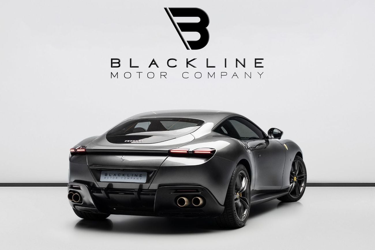 فيراري روما STD BUY NOW, PAY 2027 | THE BLACKLINE STANDARD | Ferrari Warranty + Service Contract, GCC