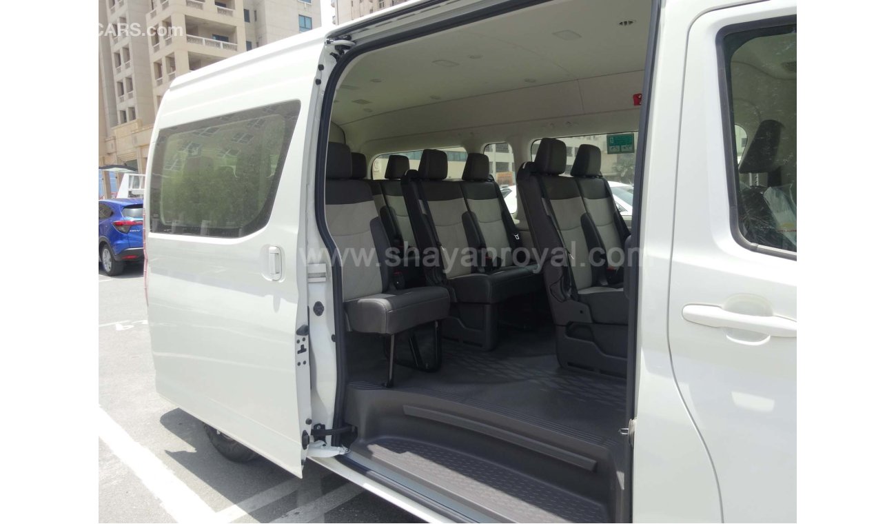 Toyota Hiace 2.8L DIESEL 13 SEATER HIGH ROOF 2019 ( New Arrival ) (Export only)