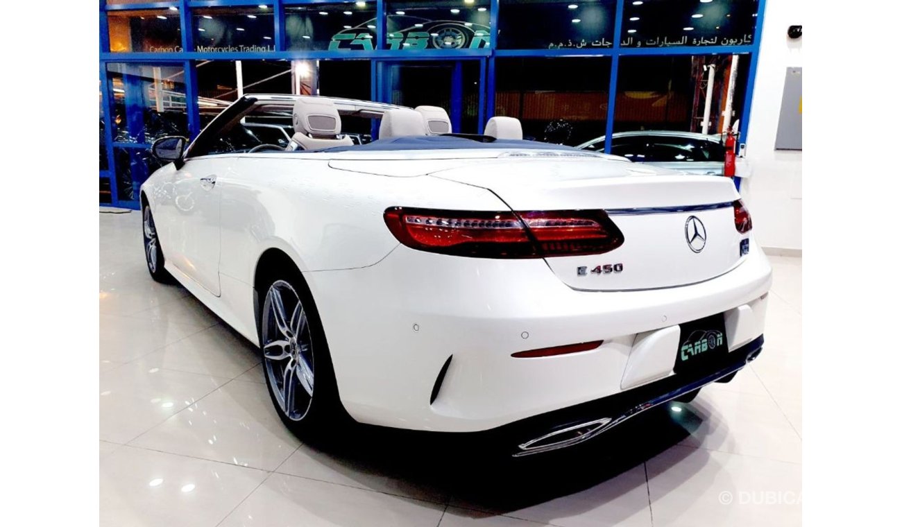 Mercedes-Benz E 450 CONVERTIBLE - 2019 - ONE YEAR WARRANTY -