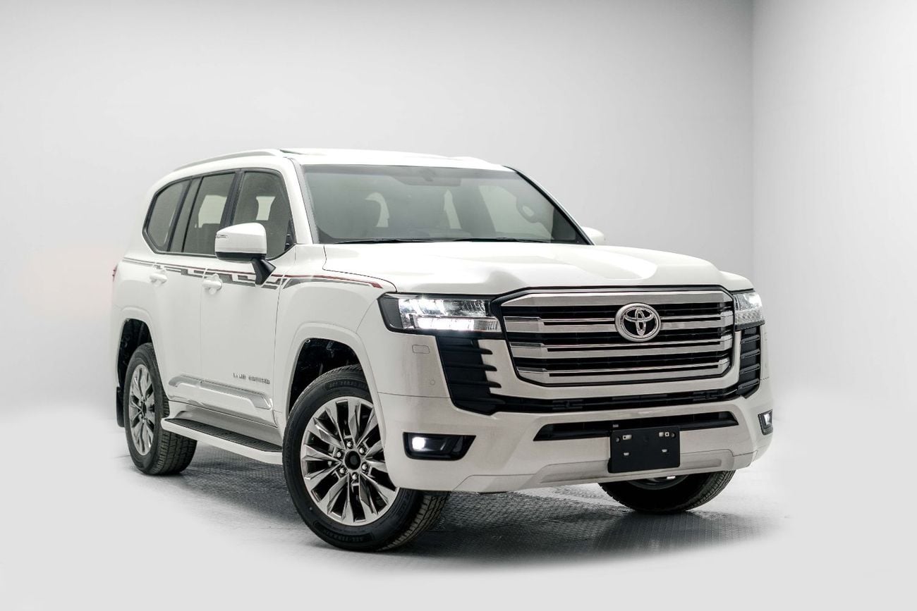 Toyota Land Cruiser GXR MID 4.0L - Platinum White Inside Black | Export Only