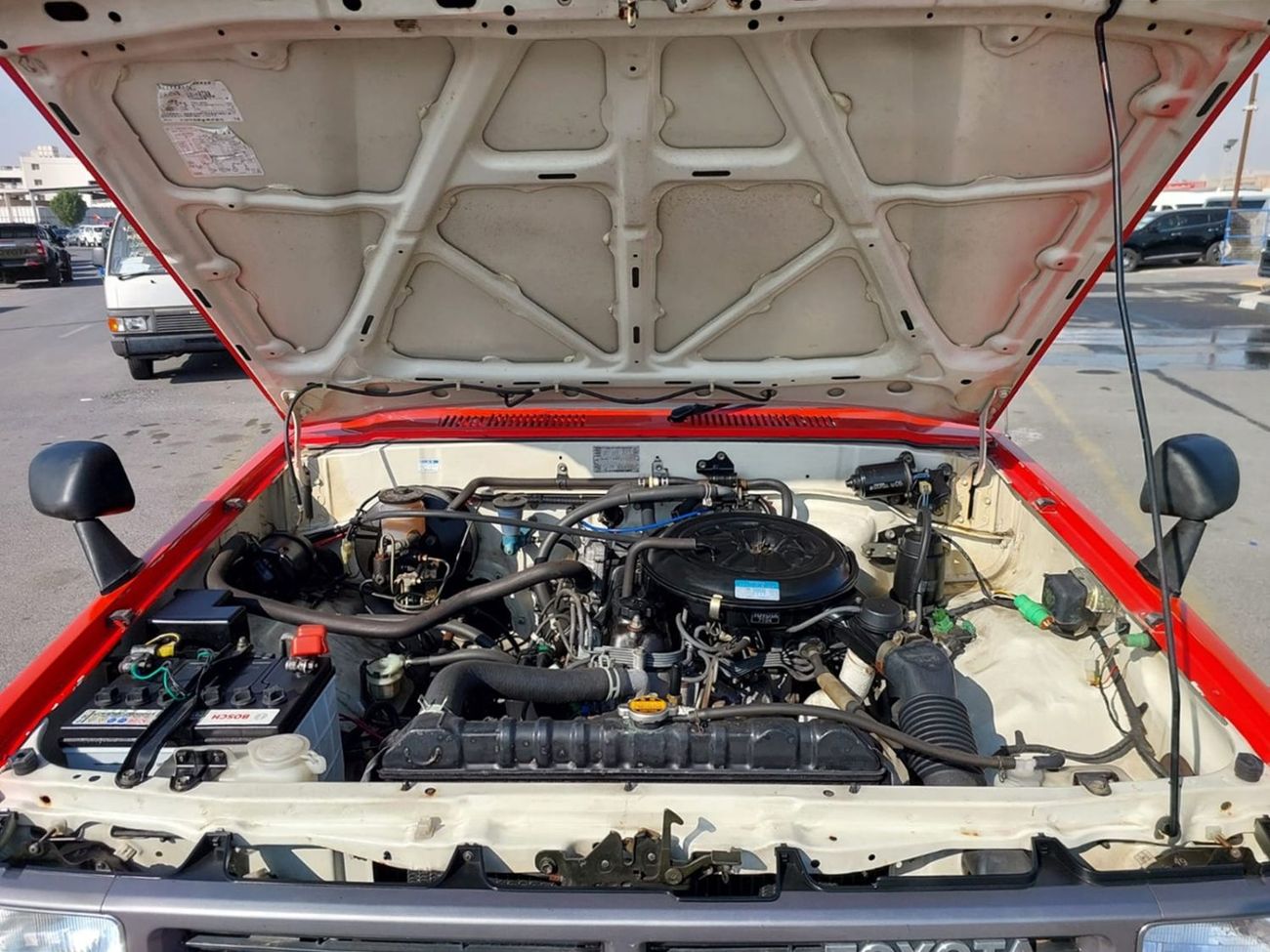 تويوتا هيلوكس TOYOTA HILUX PICKUP RHD 1987 MODEL 2.0 L PETROL MANUAL(PM19257)