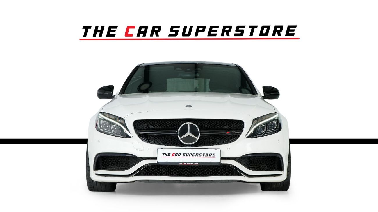 Mercedes Benz C63 AMG STANDARD Std 4.0L Sedan 2017-MERCEDES BENZ C63 AMG-FULL SERVICE HISTORY-IMMACULATE CAR