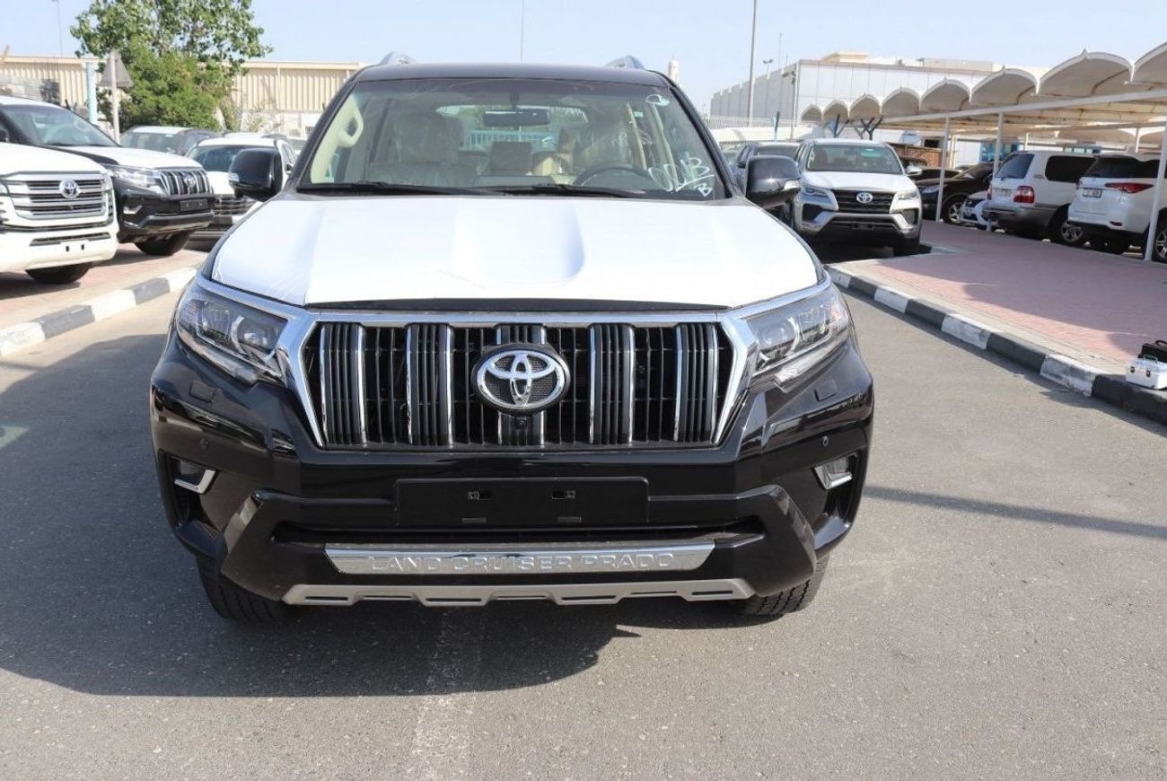 تويوتا برادو 4.0L VXR, 4X4, SUNROOF, 2 ELECTRIC SEAT, LEATHER SEAT, SEAT HEATING AND COOLING, MONITOR, 360 CAMERA