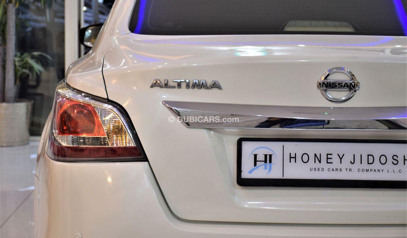 Nissan Altima AED 577 Per Month / 0% D.P | Nissan Altima 2.5 S 2016 Model!! in White Color! GCC Specs