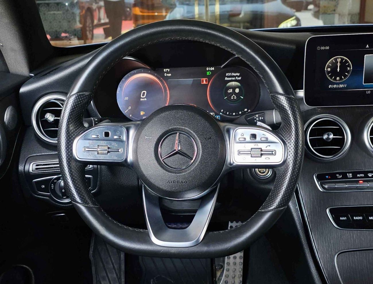 مرسيدس بنز C 300 كوبيه / ECO TURBO V4 / COUPE / MOON ROOF/ 1343 MONTHLY / LOT#06911